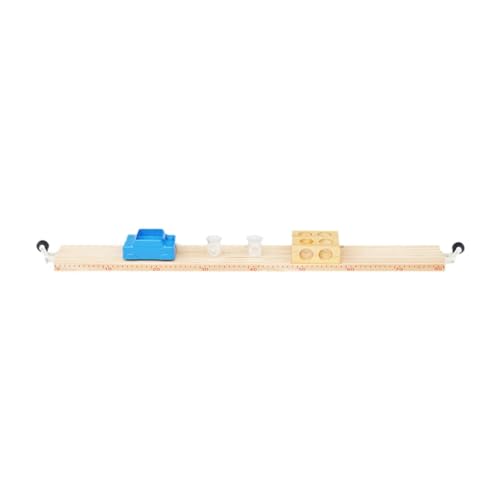 Luwecf Zwei Kraft Balance Experiment, Lernspielzeug für Kinder, Physikprojekt für Jugendliche, mit 6-Loch-Block Luwecf Zwei Kraft Balance Experiment, Lernspielzeug für Kinder, Physikprojekt für Jugendliche, mit 6-Loch-Block von Luwecf