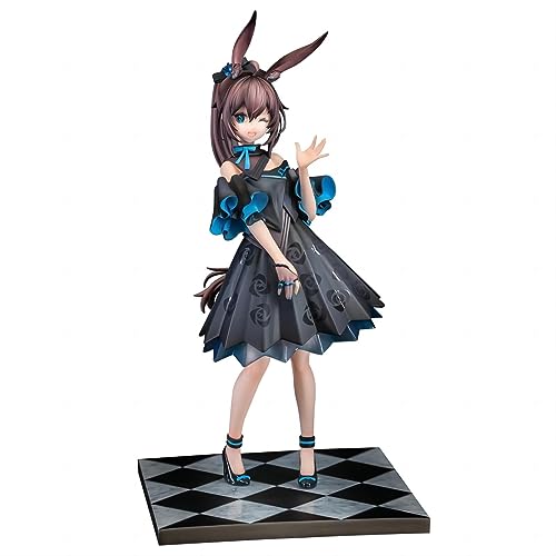 Luxetoys Amiya Spielzeugfigur Arknights Charakterfiguren mit Bunny Girl im Festival Time 20cm Modell Spielzeug Statue für den Schreibtisch von Luxetoys