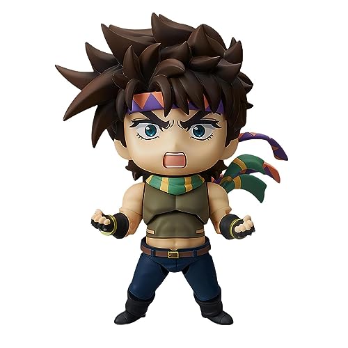 Luxetoys Joseph Joestar Anime Figuren Charakterfigur mit beweglichen und austauschbaren 10cm Modellstatuen zur Sammlung von Luxetoys