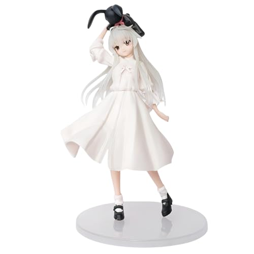 Luxetoys Kasugano Sora Anime Figuren Yosuga no Sora Charakter Hübsche Figur mit schwarzem Kaninchen 20cm Modell Spielzeug Statue zur Dekoration von Luxetoys
