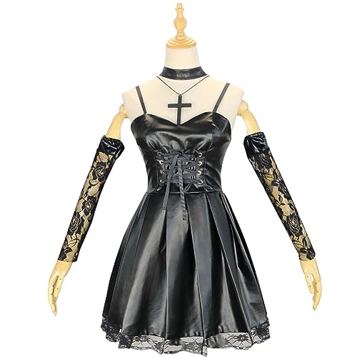 Luxetoys Misa Amane Anime Cosplay Kostüm Death Note Charakter Kleidung Anzug für Anime Expo (XS) von Luxetoys