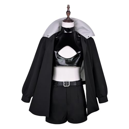 Luxetoys Nanakusa Nazuna Anime Cosplay Kostüm Call Of The Night Charakter Anzug mit falschen Zähnen für Halloween Party (M) von Luxetoys