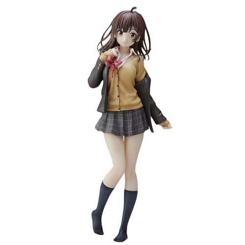 Luxetoys Ogiwara Sayu Anime Figuren High School Charakter Figur mit unordentlicher Schuluniform und stehender Körperhaltung 25,5 cm Modell Statue zur Dekoration von Luxetoys