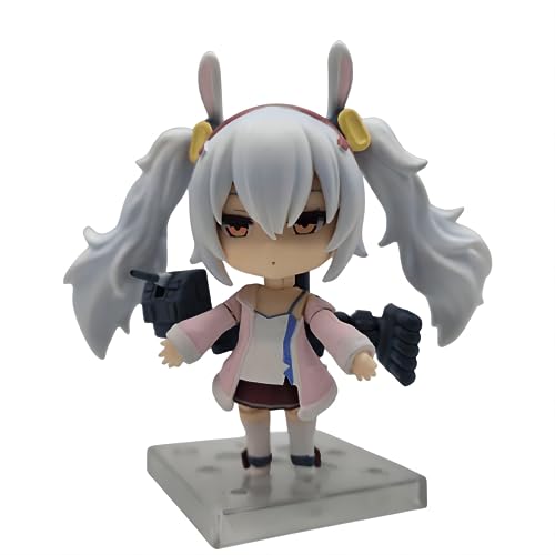 Luxetoys USS Laffey Spielzeugfigur Azur Lane Niedliche Anime Figuren Bewegliches und Austauschbares 10cm Model Puppen Spielzeug für den Schreibtisch von Luxetoys