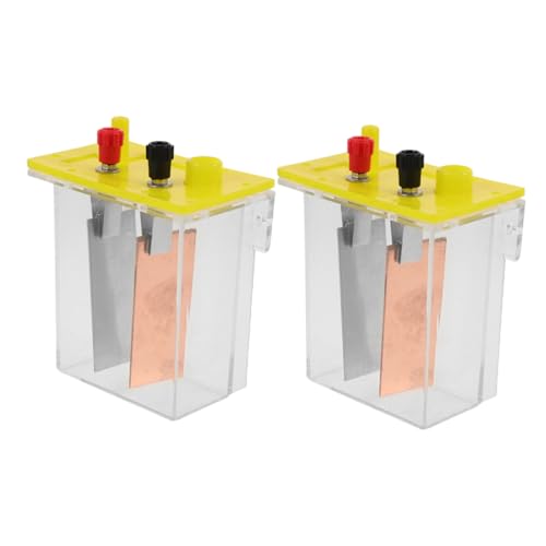 Luxshiny 2 Sätze Salz Wasser Batterie Experimentierset für Spaßige Lehrreiche Physik Stem Spielzeuge für Schulprojekte Experimente Grundschule Luxshiny 2 Sätze Salz Wasser Batterie Experimentierset für Spaßige Lehrreiche Physik Stem Spielzeuge für Schulprojekte Experimente Grundschule von Luxshiny