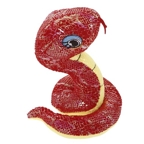 Luxshiny Schlangen-Stofftierspielzeug Chinesische Neujahrsdekorationen Schlangenkissenspielzeug 2025 Jahr Der Schlange Puppenmaskottchen Plüschschlangenornament Für Chinesische von Luxshiny
