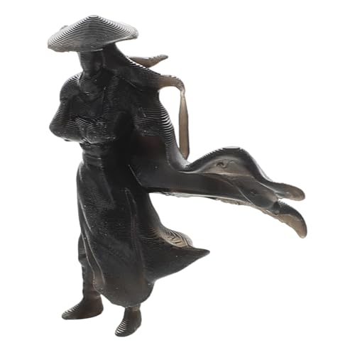 Modell Chinesische Antike Mini-Krieger-Statue Kung-Fu-Kampfkunst-Skulptur Ritterfigur Mini-Schwertkämpfer-Statue Für Mikro-Landschaftsszenen Layout-Requisite von Luxshiny