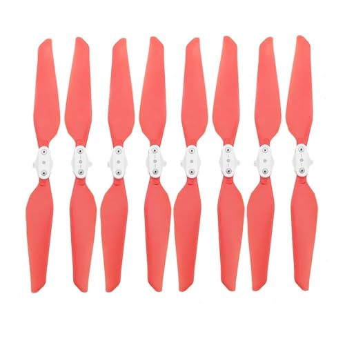 LuxuryHM 4/8 stücke Quick Release Propeller for FI-MI X8SE X8 SE 2020 Drone Ersatz Klinge Klapp Requisiten Ersatzteile Zubehör Flügel Fan (Size : 8pcs red) von LuxuryHM