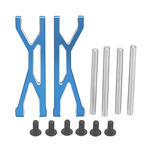 Lybunair 2 Stück hochfeste Oberarmschwinge aus Aluminiumlegierung für 1/5 RC-Auto (Blue) von Lybunair