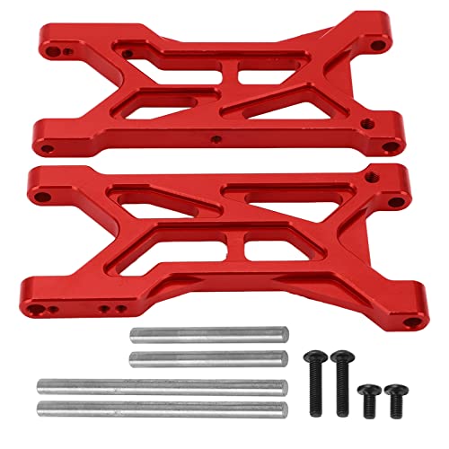 Lybunair 2-teiliges RC-Auto-Aufhängungsarm-Set aus Aluminiumlegierung, austauschbare RC-Teile für 1/10 ferngesteuertes Auto (Red) von Lybunair