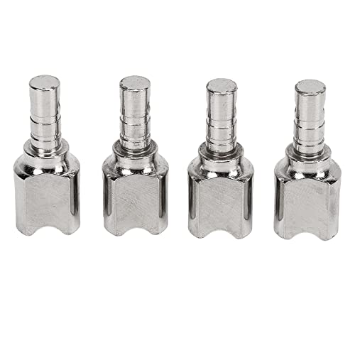 Lybunair 4 Stück hochfester RC-Differentialbecher, Stahl-Stecker mit präziser Größe für 1/7 1/8 (Silver) von Lybunair