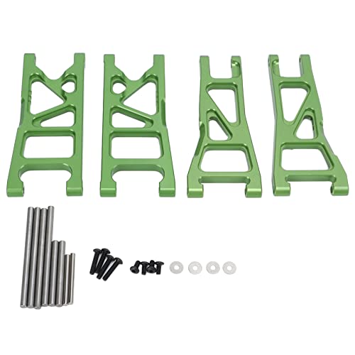 Lybunair Aluminium-Schwingen-Set vorne hinten unten für 1/10 RC-Car (Green) von Lybunair