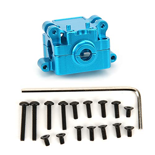 Lybunair Aluminiumlegierung Getriebe RC Getriebe Upgrade Teile Zubehör für 1/28 K969 K989 P929 Auto (Blau K989-24B) von Lybunair