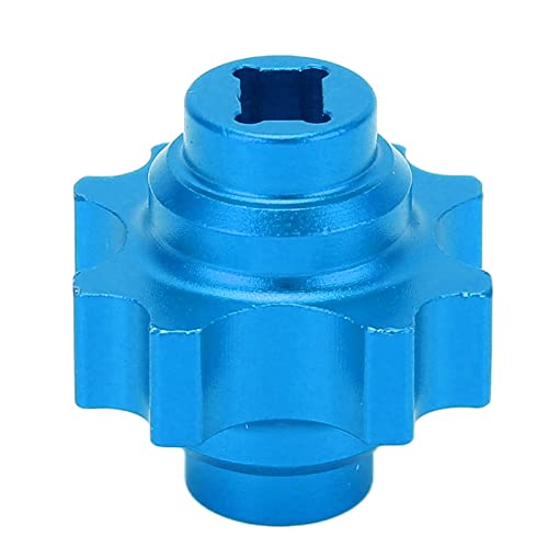 Lybunair Aluminiumlegierung RC Differential Locker Spule für 54649 02 B T D 1/10 RC Car (Blue) von Lybunair