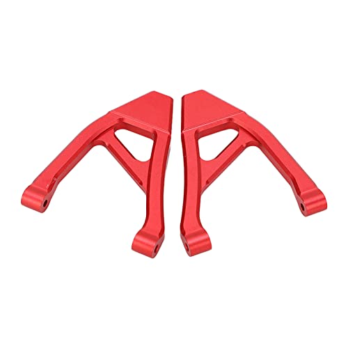 Lybunair Aluminiumlegierung RC hinterer oberer Aufhängungsarm für 1/16 RC-Autos, 1 Paar (Red) von Lybunair