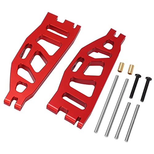 Lybunair Leichter RC-Hinterradaufhängungsarm aus Aluminiumlegierung für 1/6 RC-Car (Red) von Lybunair