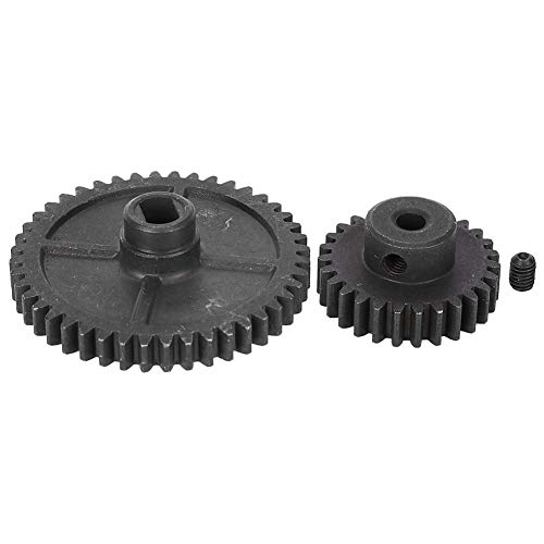 Lybunair Metall Spur Diff Hauptmotor Getriebe Untersetzungsgetriebe für 1:14 144001 RC Car von Lybunair