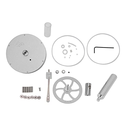 Lybunair Niedertemperatur-Stirlingmotor, Typ Aluminium, physikalischer Experimentalmotor, pädagogisches Handwerk von Lybunair