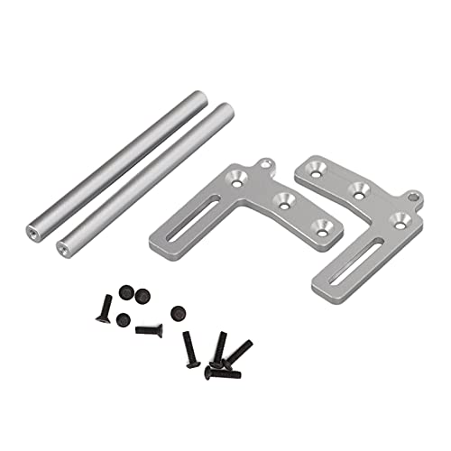 Lybunair RC Frontstoßstange, Aluminium-Frontstoßstange, passend für SCX10 SCX10II 90046 90047 1/10 RC Car von Lybunair