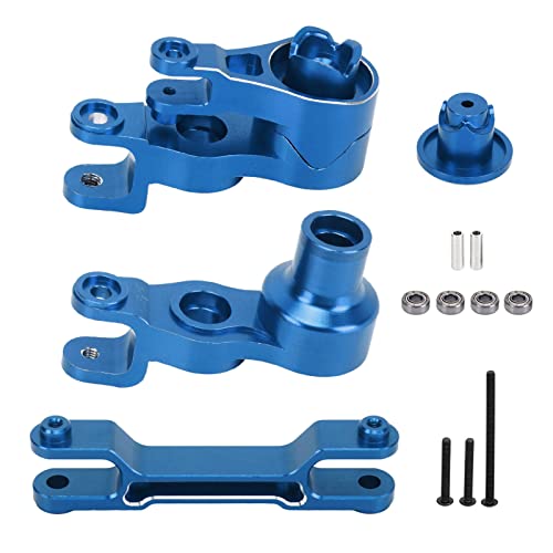 Lybunair RC-Lenkbausatz-Set, Aluminiumlegierung, CNC, dekoratives, leichtes Zubehör für 1/5 RC-Car (Blue) von Lybunair