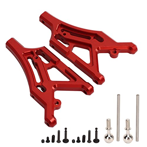 Lybunair RC-Vorderradaufhängungsarm aus hochfester Aluminiumlegierung für 1/7 1/8 RC-Autos (Red) von Lybunair