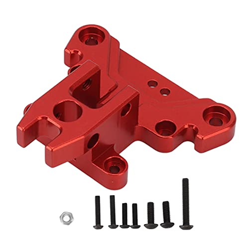 Lybunair Vordere obere Strebenhalterung, Aluminiumlegierung, genaue Größe, einfache Installation, RC-Auto, vordere obere Strebe für 1/7 1/8 RC-Auto (Red) von Lybunair