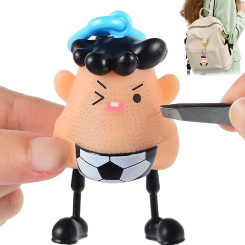 mr plucky, zappelspielzeug zum hautzupfen, Mr Plucky Toy, Hair Plucking Fidget Toy, Fidget Toy Against Hair Pulling Disorders, Novelty Plucking Blackhead Fidget Toy, Stress Relief Toy for the Senses von Lyoveu