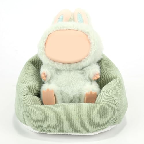17cm Mini Sofa für Puppen, Süßer Mini Puppe Couch für Spielzeughaus Sitzsofamöbel Sammlungs Dekoration und Ausstellung 17cm Mini Sofa für Puppen, Süßer Mini Puppe Couch für Spielzeughaus Sitzsofamöbel Sammlungs Dekoration und Ausstellung von Lyreh