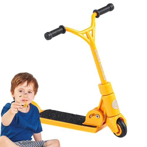 Finger-Scooter – Zweirädriger Roller mit rutschfesten Reifen, interaktives Fingerspielzeug, Fotografie-Requisiten, -Spielzeug für Kinder, Finger-Skateboard, Finger-Scooter, Fahrrad, Partygeschenke von Lyricalist