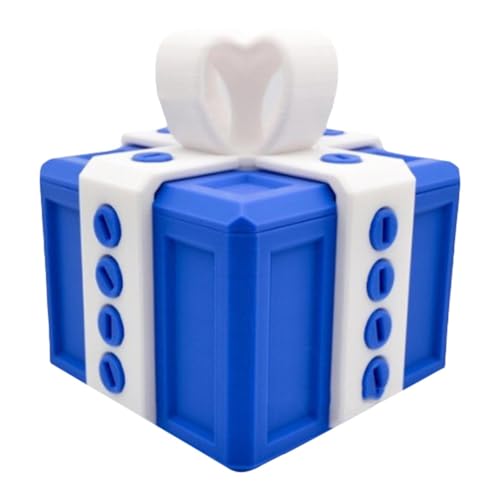 Gag Joke Box Toy - Prank Puzzle Toy Novelty Box 3D Printed, 3D Printing Joke Box, Puzzle Box Prank Toy, Creative Souvenirs Gag Joke Toy for Promoting Interaction for Classmates, Boyfriend von Lyricalist