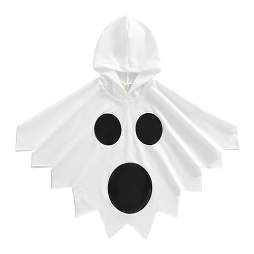 Lyricalist Halloween Cosplay Robe - Pumpkin Halloween Cloak, Ghost Fancy Cosplay Outfits, Halloween Costume | Fancy Cosplay Outfits Halloween Cloak Cape Funny Cosplay Clothes for Ages 8-18 von Lyricalist