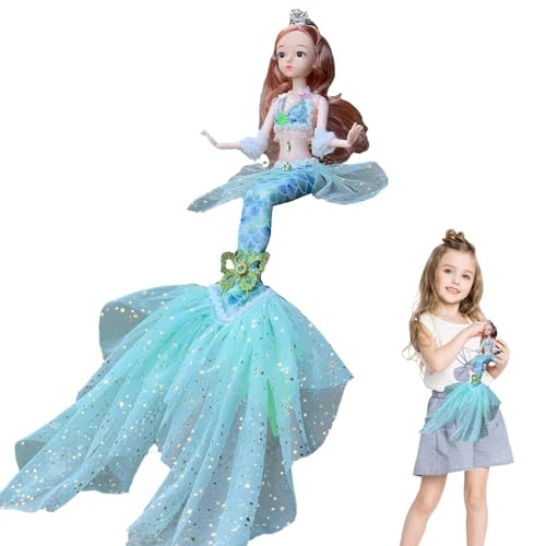 Lyricalist Little Mermaid Toys - Little Mermaid Doll Toy, Mermaid Doll | Movable Collection Mermaid Doll Exquisite, Fashion Doll Princess Classic Movie Inspired for Christmas and Children's Day von Lyricalist