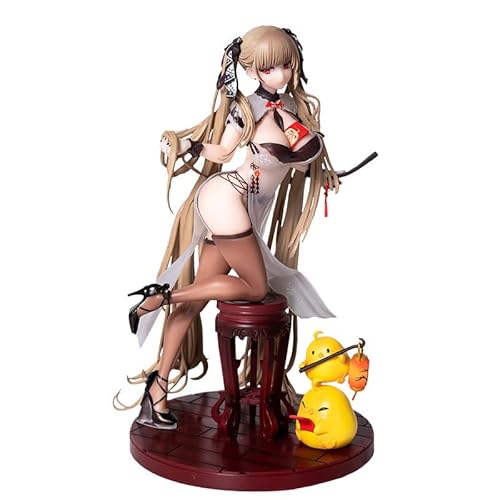 Anime Azur Lane HMS Formidable Action Figuren Modell, 24cm Formidable Cheongsam Statue Sculpture Computer Desktop Dekoration Ornamente Sammlerstück von Lzrong