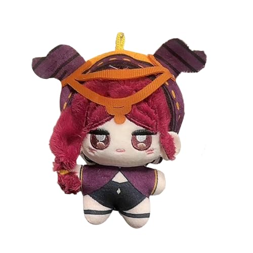 Luchino Diruse Schlüsselanhänger Anime Figur Spiel Anhänger, Anne Lester Stuffed Puppe Victor Grantz Stuffed Figur Doll Fiona Gilman Stoffpuppen Pendant Rucksack Decoration 10CM von Lzrong