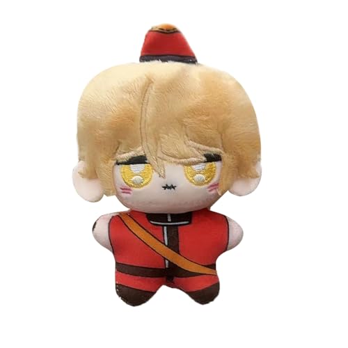 Luchino Diruse Schlüsselanhänger Anime Figur Spiel Anhänger, Anne Lester Stuffed Puppe Victor Grantz Stuffed Figur Doll Fiona Gilman Stoffpuppen Pendant Rucksack Decoration 10CM von Lzrong