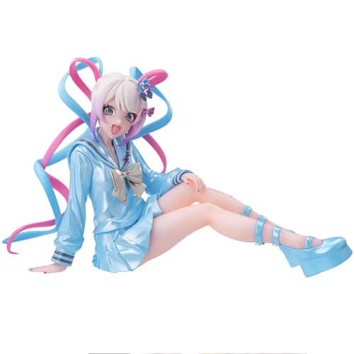 Lzrong AME-chan Figur KAngel Modell, OMGkawaiiAngel-chan Figur Anime Illustration Original Painting Mädchen Figur Noodle Stopper Statue Sitzende Skulptur Sammlerstücke Decoration Geschenk 9CM von Lzrong