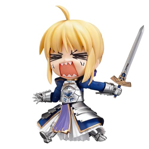 Lzrong Altria Pendragon Acition Figur Fate Stay Night Figur Bewegliche Version Anime Modell Statue Desktop Ornamente Sammlung Geschenk 10cm von Lzrong