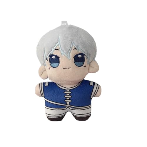 Lzrong Anime Frieren Weiche Figur Anhänger, Fern Schultasche Geldbörse Pendant, Frieren: Beyond Journey's End Niedlich Soft MiniKissen, 12cm Taschenanhänger Charms Dekoration Sammlerstücke Fans von Lzrong