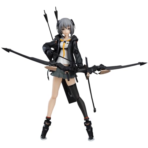 Lzrong Anime Heavily Armed High School Figur Statue, Heavily Armed Actionfigur Gelenke Bewegliche Figur Austauschbares Zubehör Modell Desktop Ornamente Sammlerstücke 14cm von Lzrong