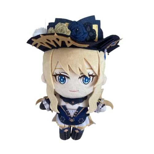 Lzrong Anime Plush Figure Navia Plush Beliebte Spielcharakter Niedlich Plüschpuppe PlüschKissen Dekoration Geschenk für Spielefans 20cm von Lzrong