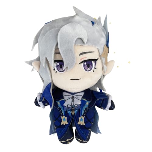 Lzrong Anime Plush Figure Neuvillette Plush Beliebte Spielcharakter Niedlich Plüschpuppe PlüschKissen Dekoration Geschenk für Spielefans von Lzrong