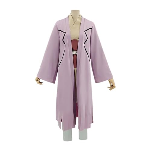 Lzrong Asagiri Gen Cosplay Kostüm Ishigami Senkuu Cosplay Outfits Uniform Verkleidung Set Anime Cosplay Kimono Cosplay Kleidung Herren Erwachsene Outfits Halloween Cosplay Karneval Party Geschenk von Lzrong