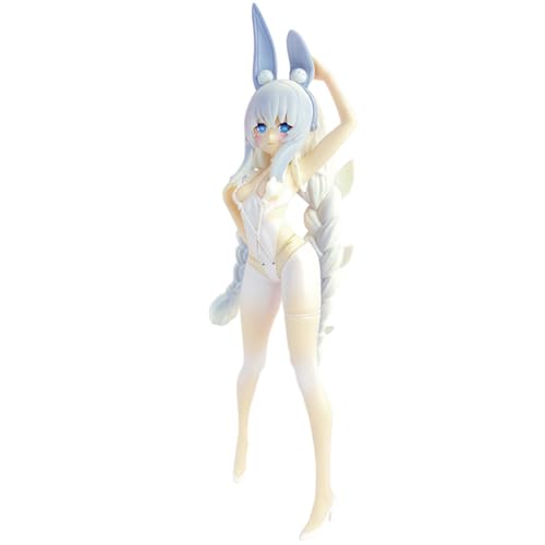 Lzrong Azur Lane Figur MNF Le Malin Figuren Owari Puppe Modell, Anime Spiel Figur Bunny Girl Figur Statue Stehende Skulptur Desktop Decoration Ornament Sammlerstücke Gift für Fans 26CM von Lzrong