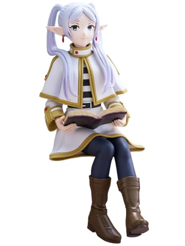 Lzrong Frieren Figur Fern Figuren Statue, 15cm Frieren: Beyond Journey's End Figurine Modell, Anime Charaktern Nudelstoppter Sculpture, Desktop Kuchendekoration Collectable Ornamente Fans von Lzrong