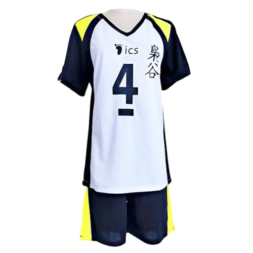 Lzrong Haikyuu!! Cosplay Karasuno Uniform Kotaro Bokuto/Akaashi Keiji Cosplay Volleyball Training Sportuniformen Full Set von Lzrong