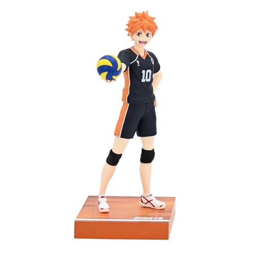 Lzrong Haikyuu Figuren Statue Hinata Shoyo Anime Figur, Tobio Kageyama Figurine 18cm Modellskulptur Collection Schreibtisch Desktop Dekoration Ornaments Sammler Fans von Lzrong