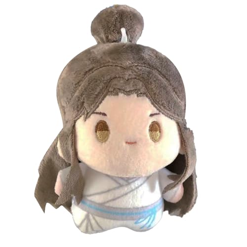 Lzrong Hua Cheng Stofffigur Xie Lian Kissen, San Lang gefüllter Anhänger, Mini-Anime-Plüschfigur, He Xuan Kissen, Schlüsselanhänger, Tasche, Rucksack, Schlüsseldekoration, Sammlung, von Lzrong