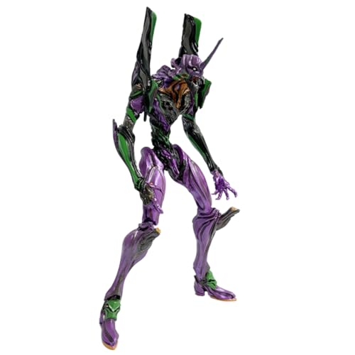 Lzrong Ikari Shinji Figur Anime Figuren Statue, Whisper of Flower Figur Mech Stil Modell Skulptur Desktop Dekoration Ornament Sammlerstück Geschenk 23CM von Lzrong