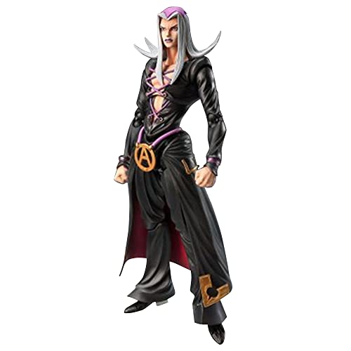 Lzrong JJBA Figur Jonathan Joestar Figuren Anime Star Platinum Figur Statue, Kujo Jotaro Actionfigur Skulptur Modell Desktop Decoration Ornament Sammlerstück Geschenk 17CM von Lzrong