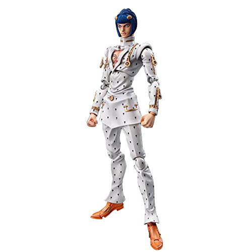 Lzrong JJBA Figur Jonathan Joestar Figuren Anime Star Platinum Figur Statue, Kujo Jotaro Actionfigur Skulptur Modell Desktop Decoration Ornament Sammlerstück Geschenk 17CM von Lzrong